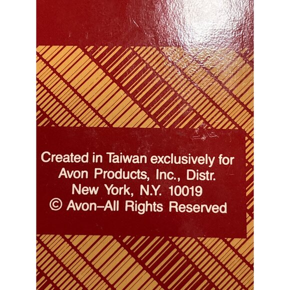 Avon Gift Collection Christmas Train Cookie Car Ornament - Picture 11 of 11